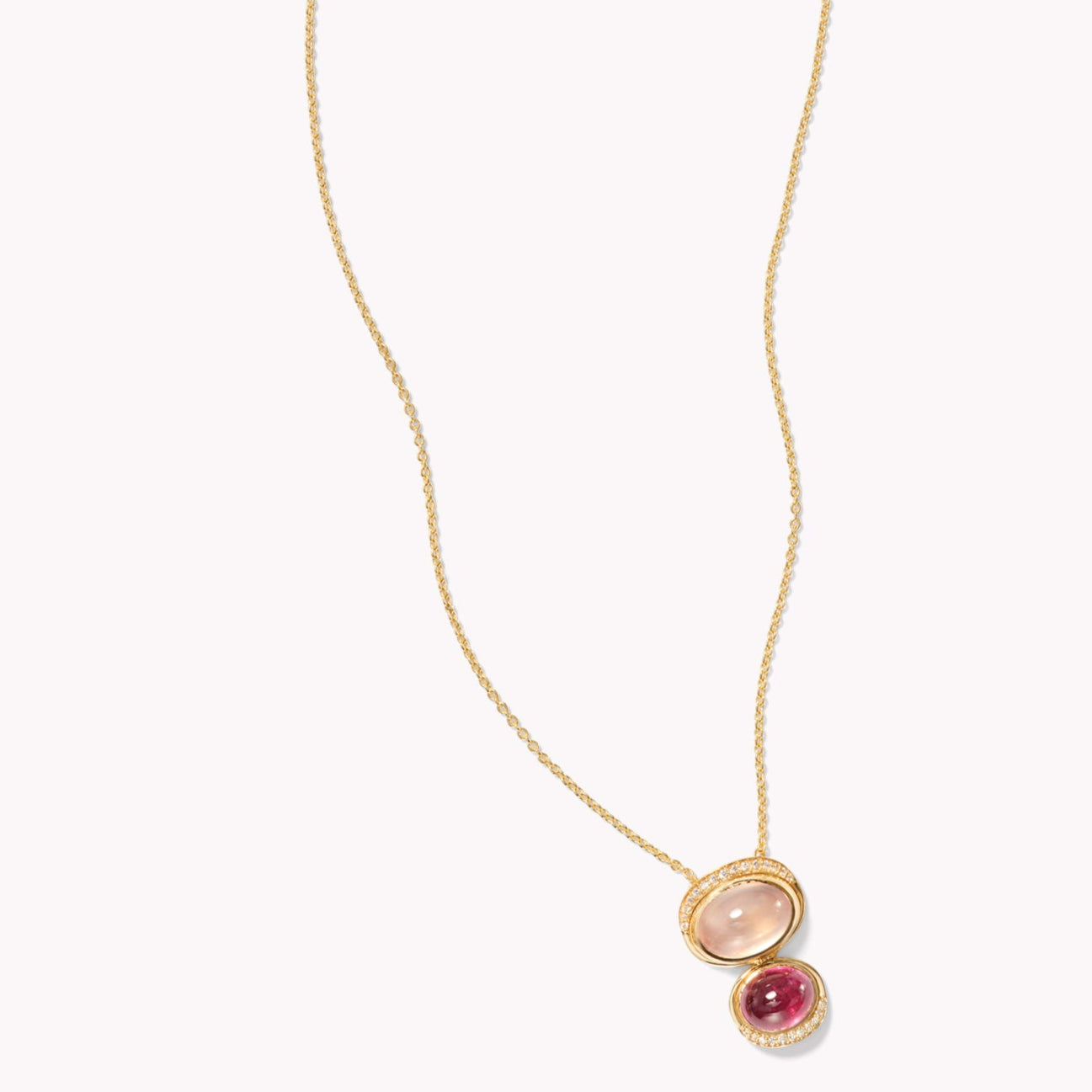 Aurora Crescent Drop Pendant