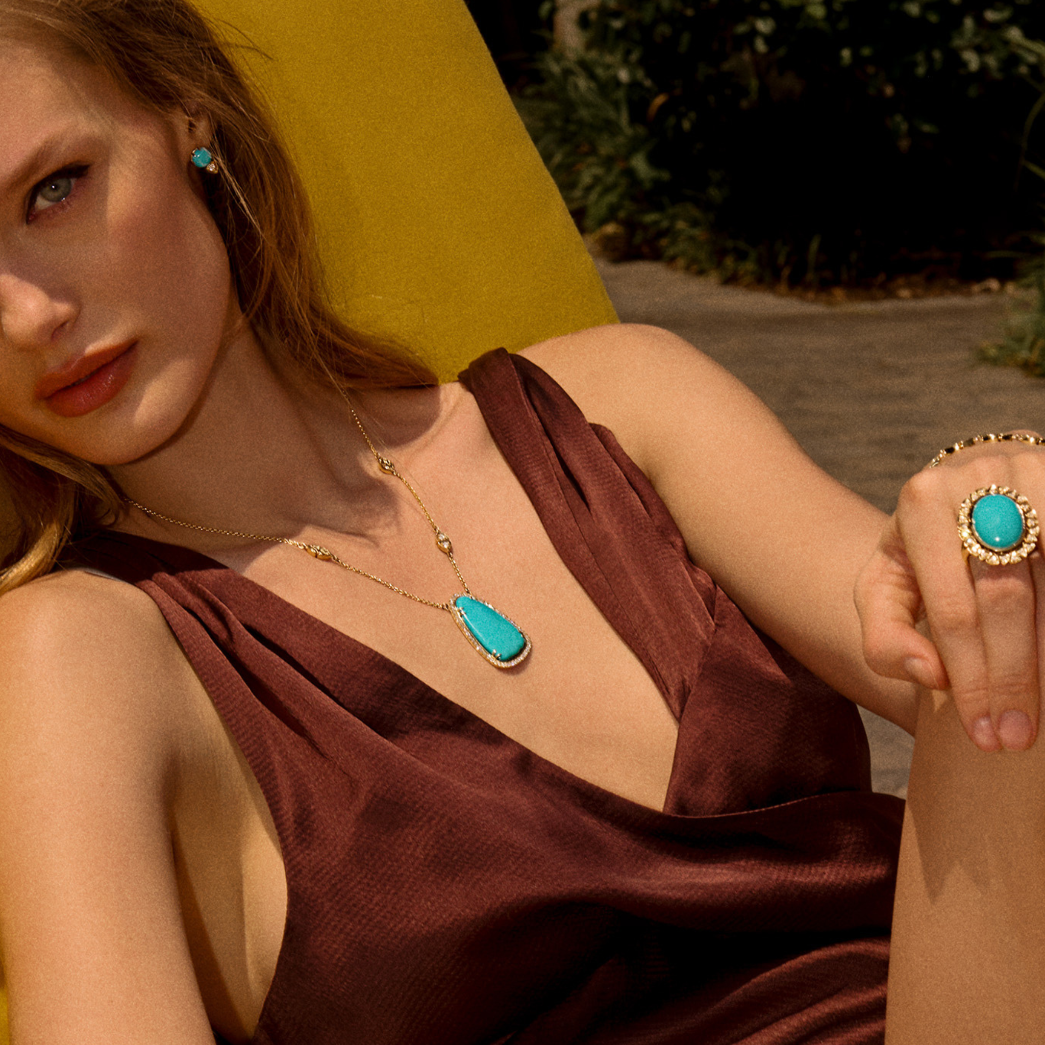 Calista Turquoise Pendant