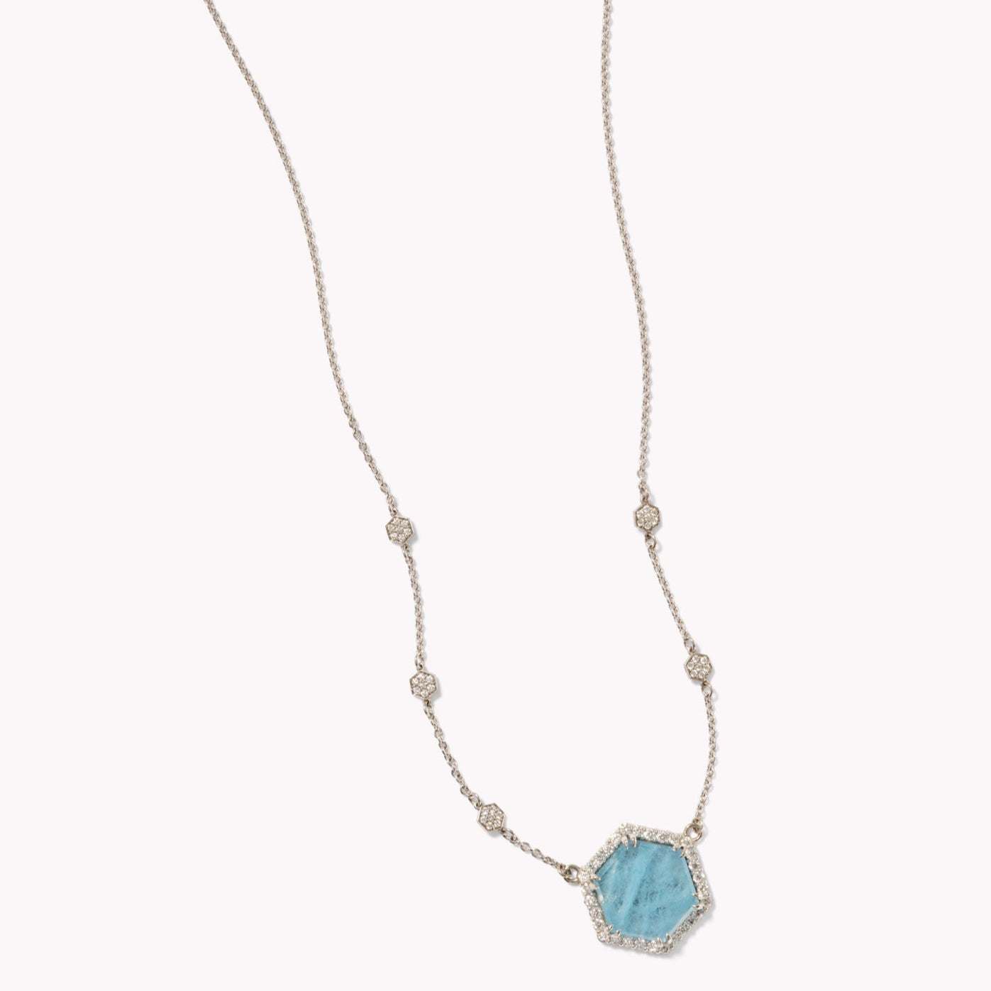 Eclipse Aquamarine Pendant