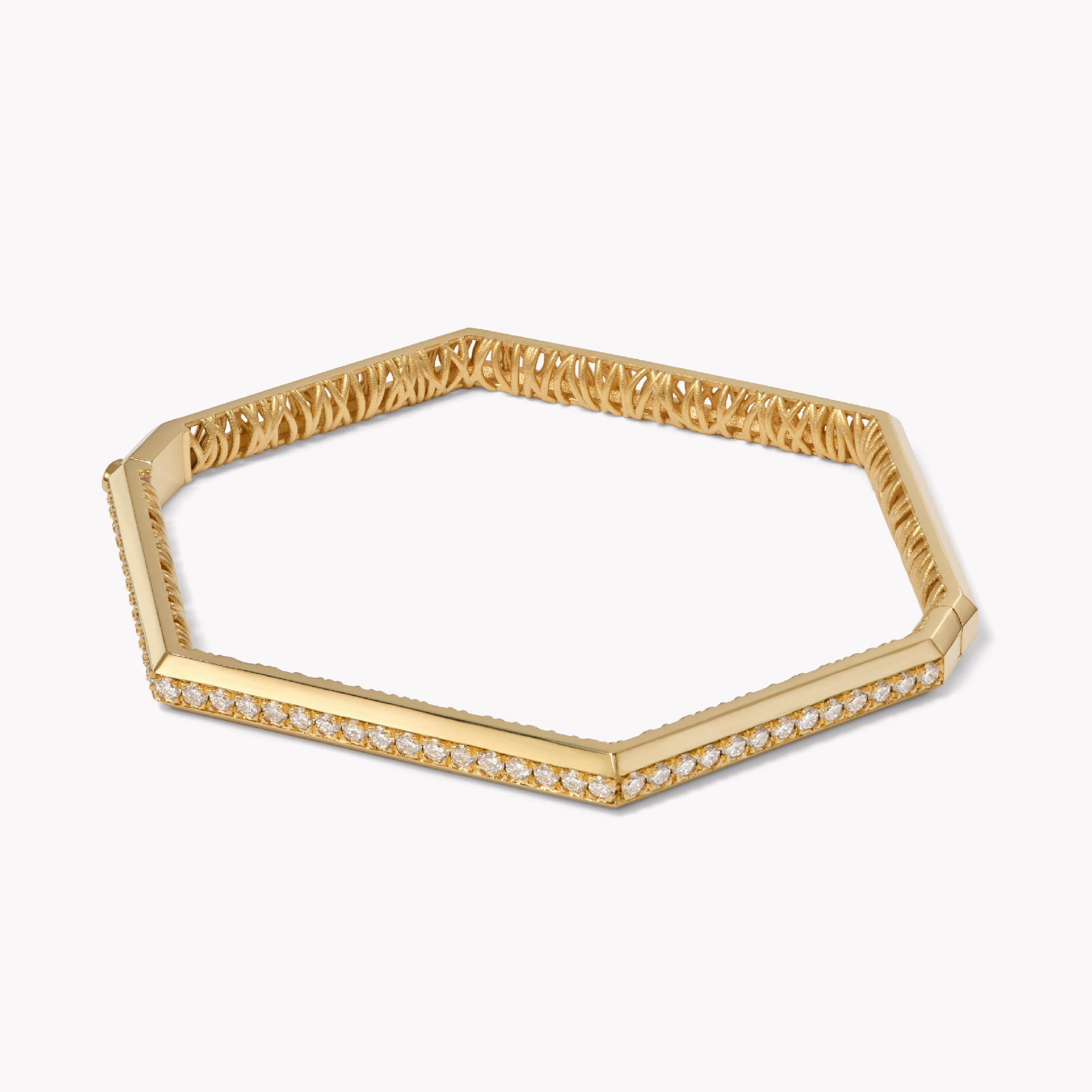 Eclipse Hinged Bangle