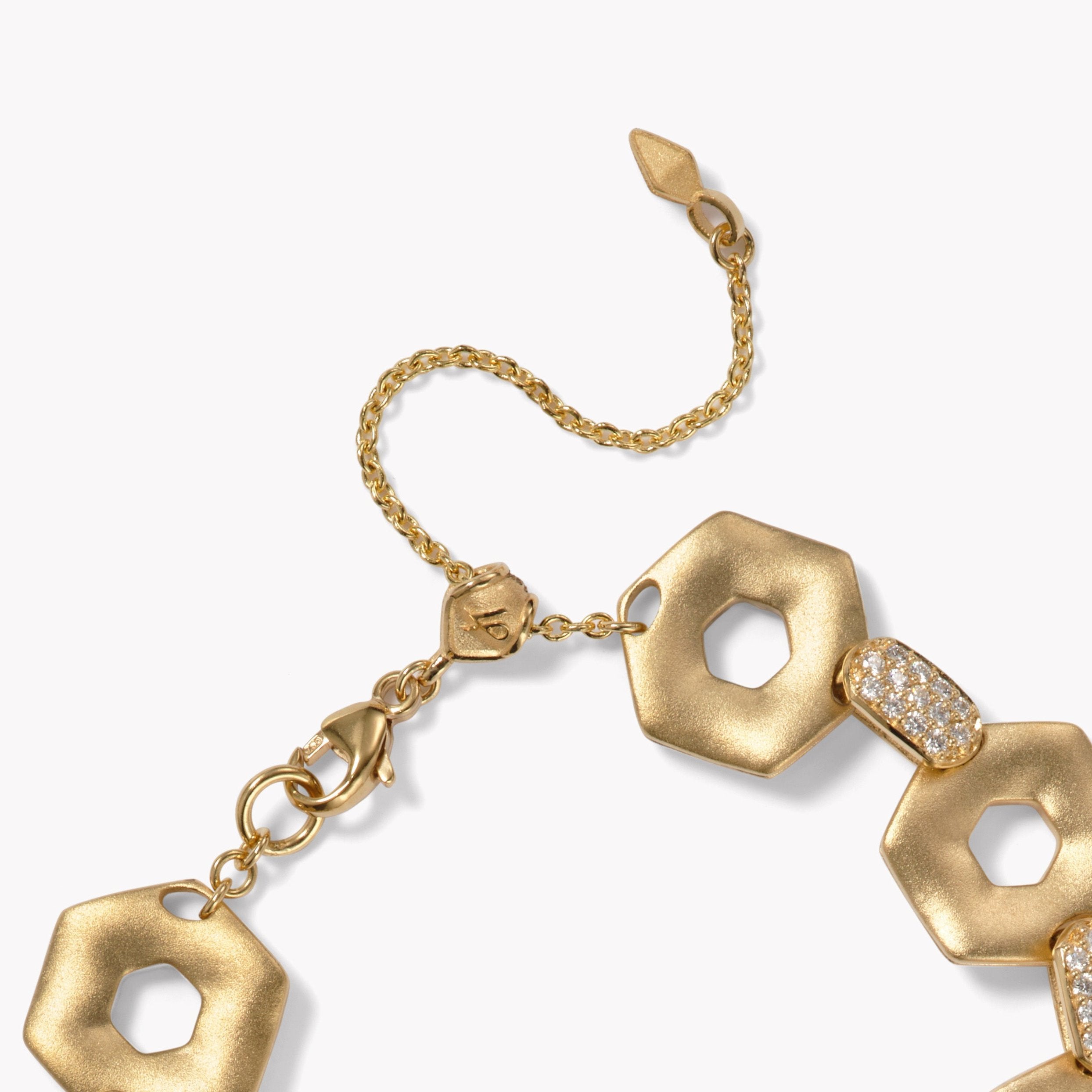 Eclipse Bracelet with Diamonds