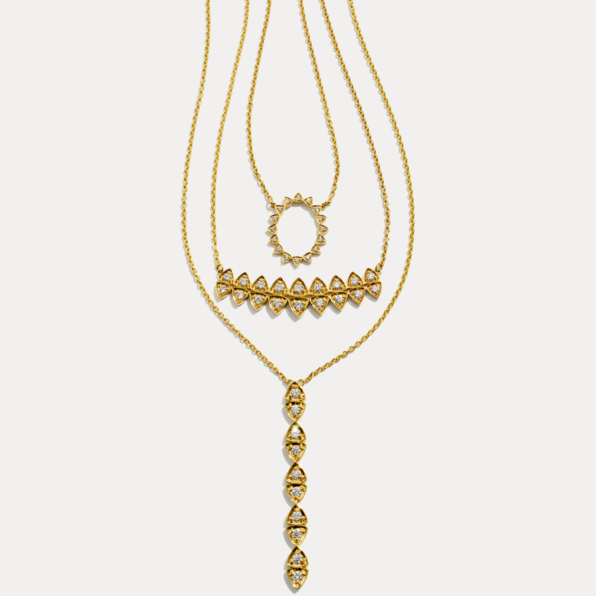 Emory Diamond Starburst Necklace