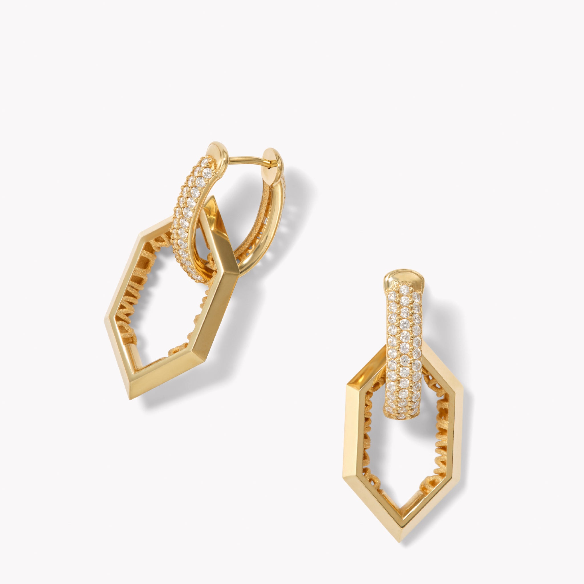 Isabel Pave Infinity Earrings