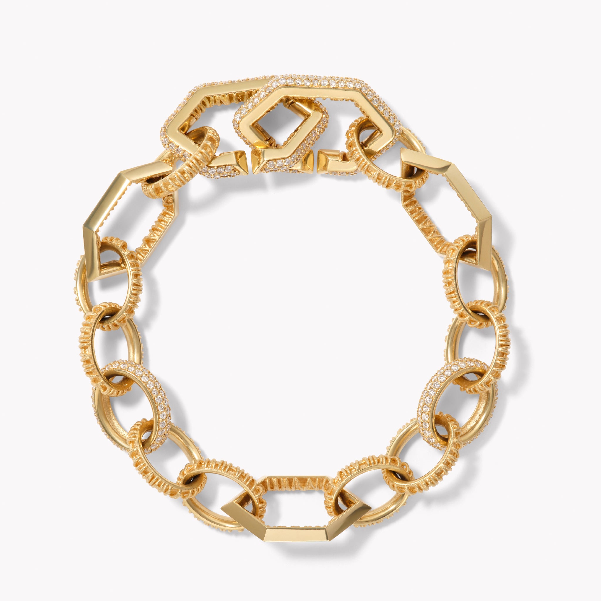 Isabel Pave Chain Bracelet
