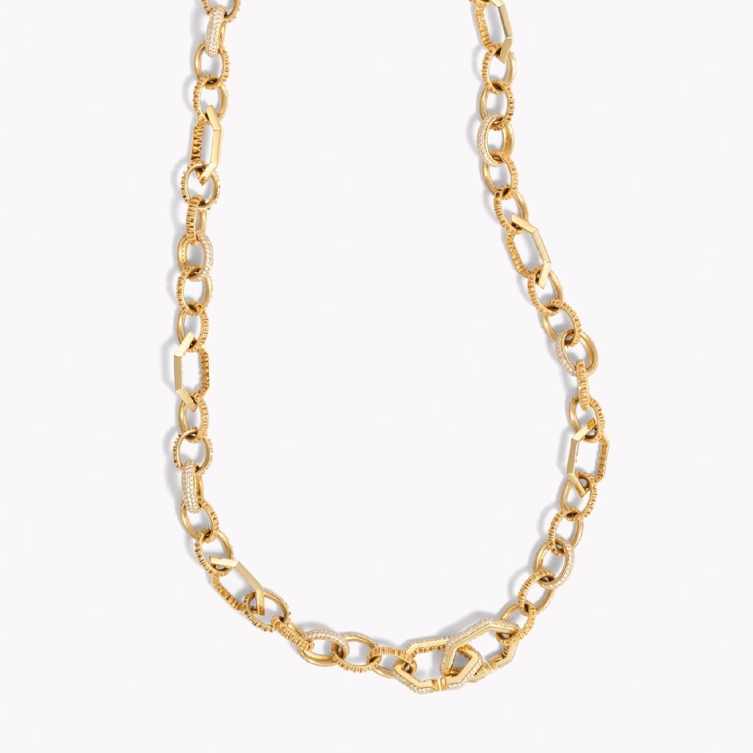 Isabel Pave Chain Necklace