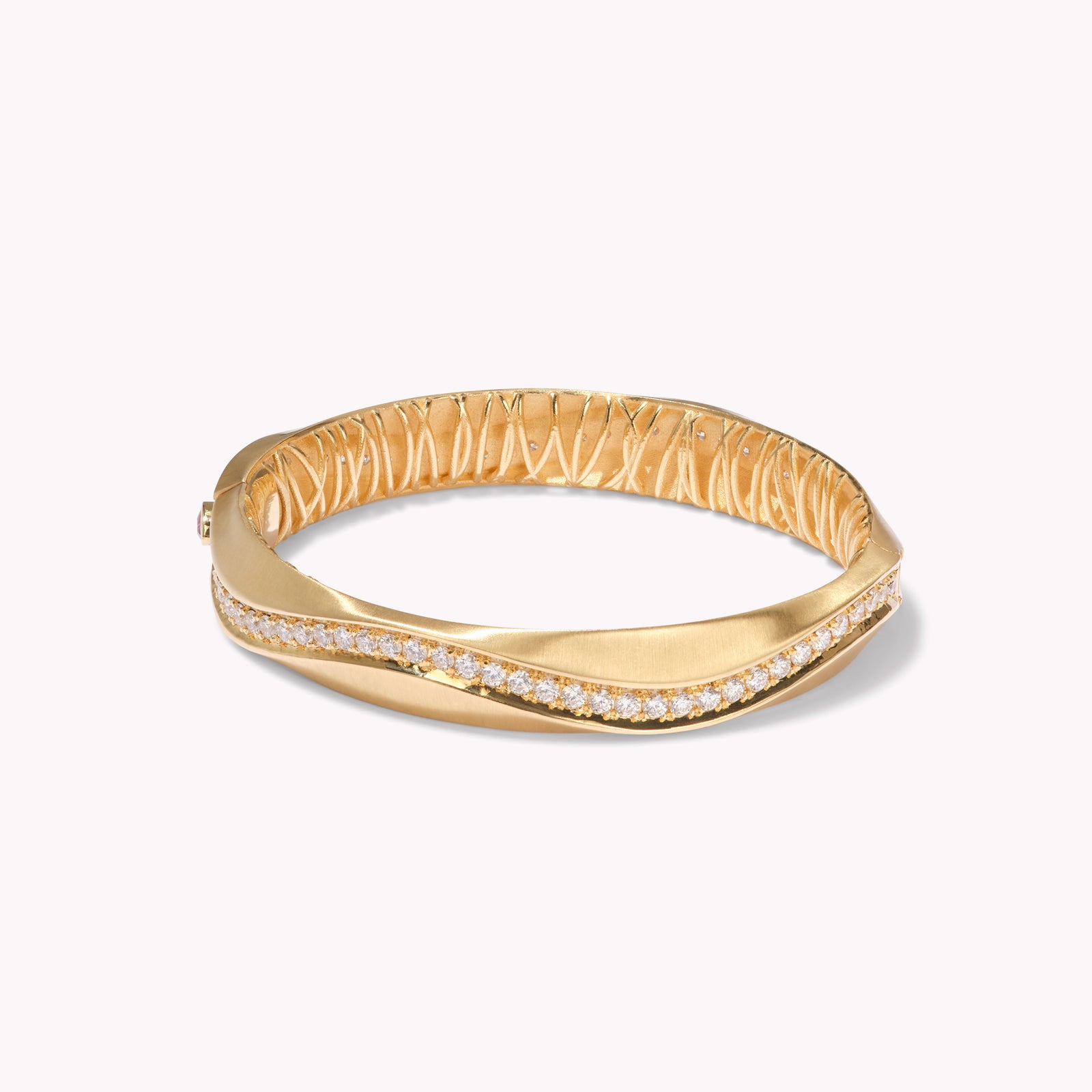 Open Spur Hinged Bangle