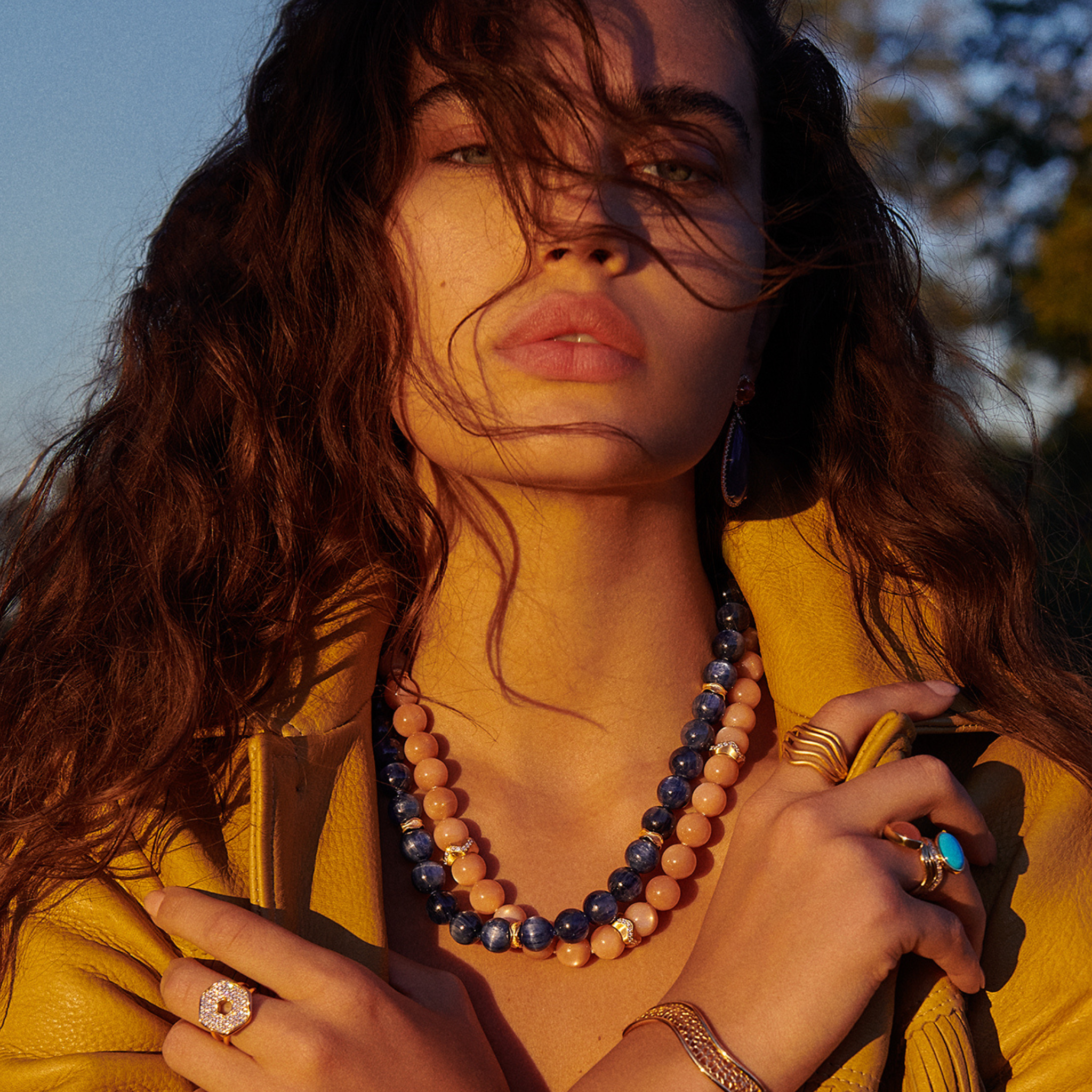 Sonora Kyanite Bead Necklace