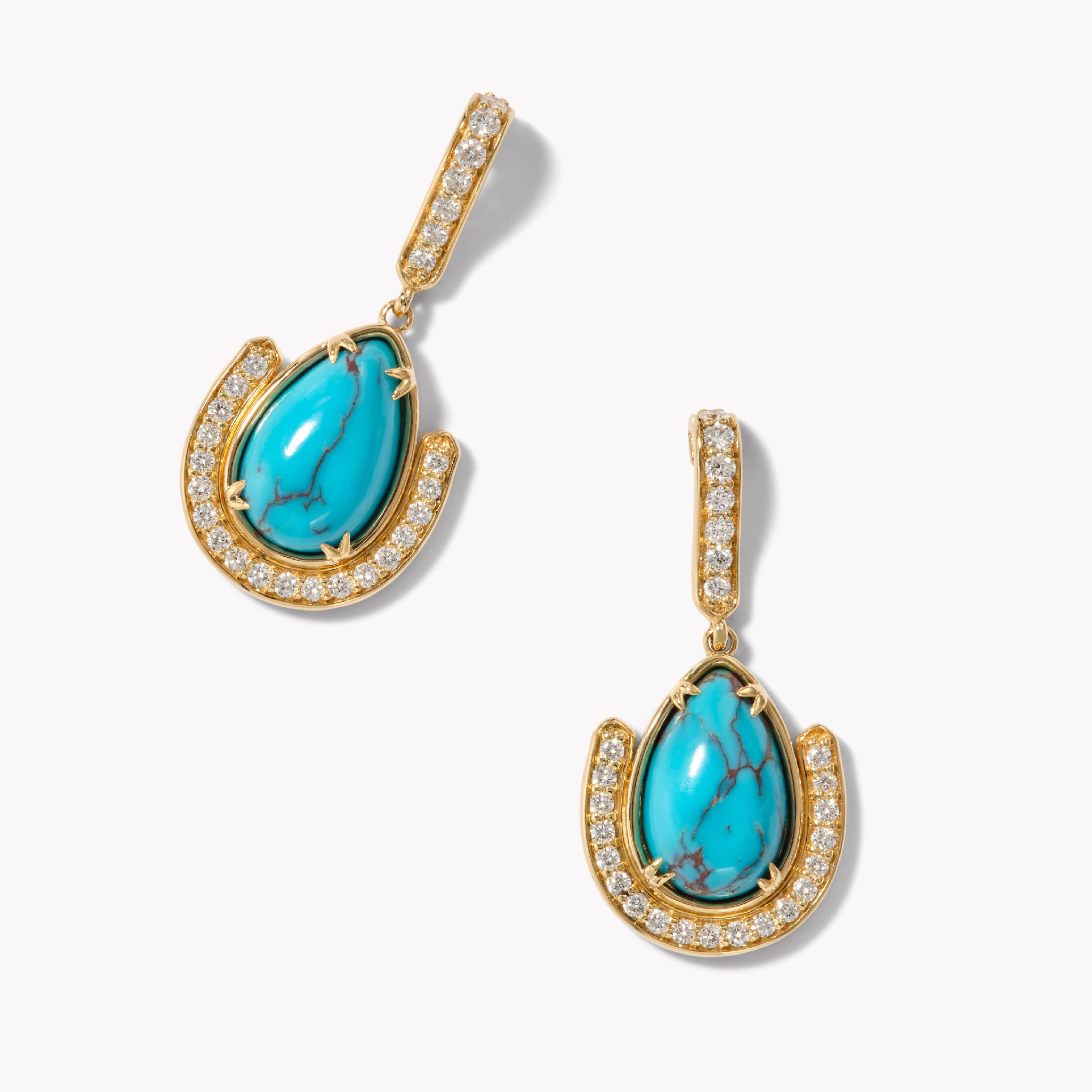 Victoria Turquoise Statement Earrings
