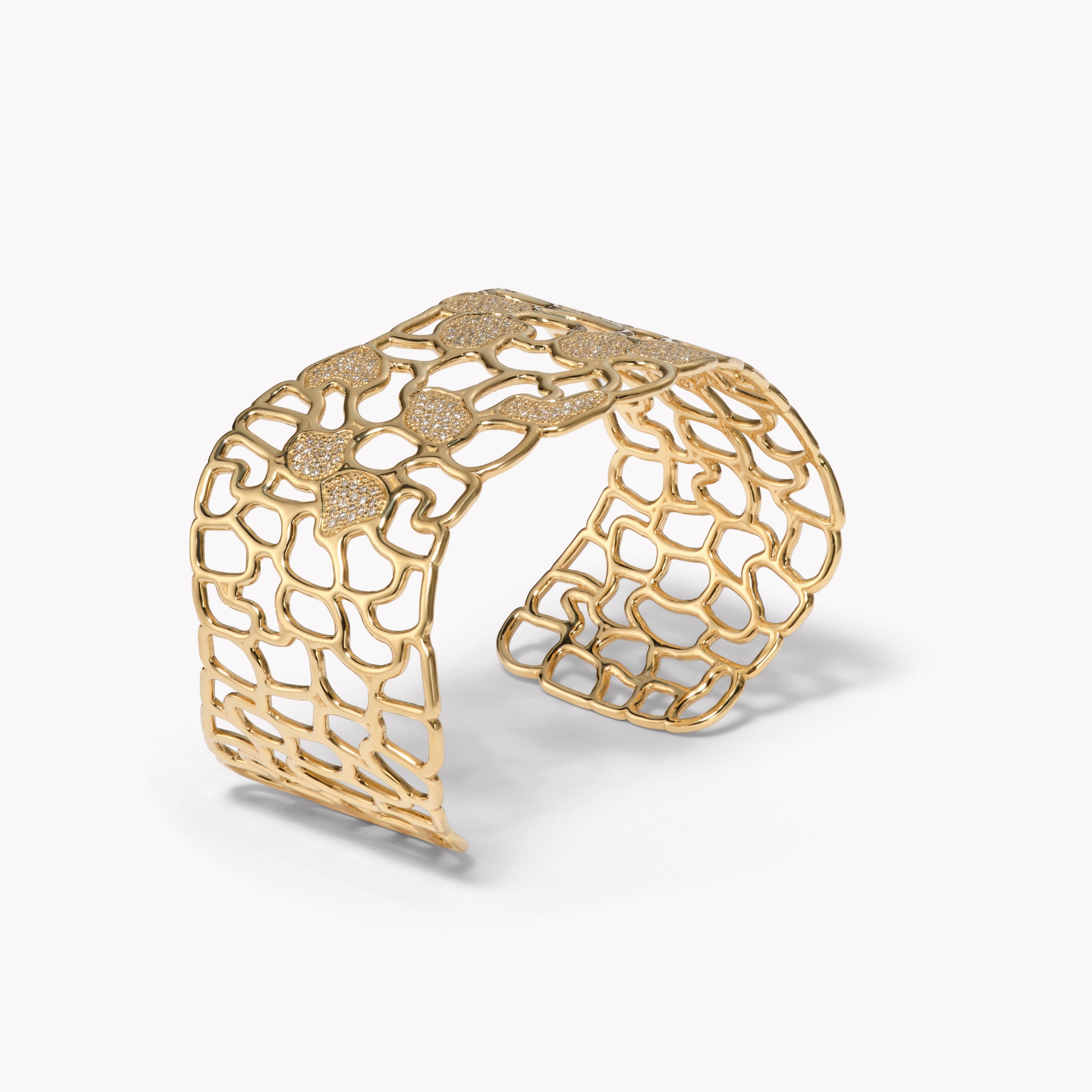 Canyon Cuff with Diamonds