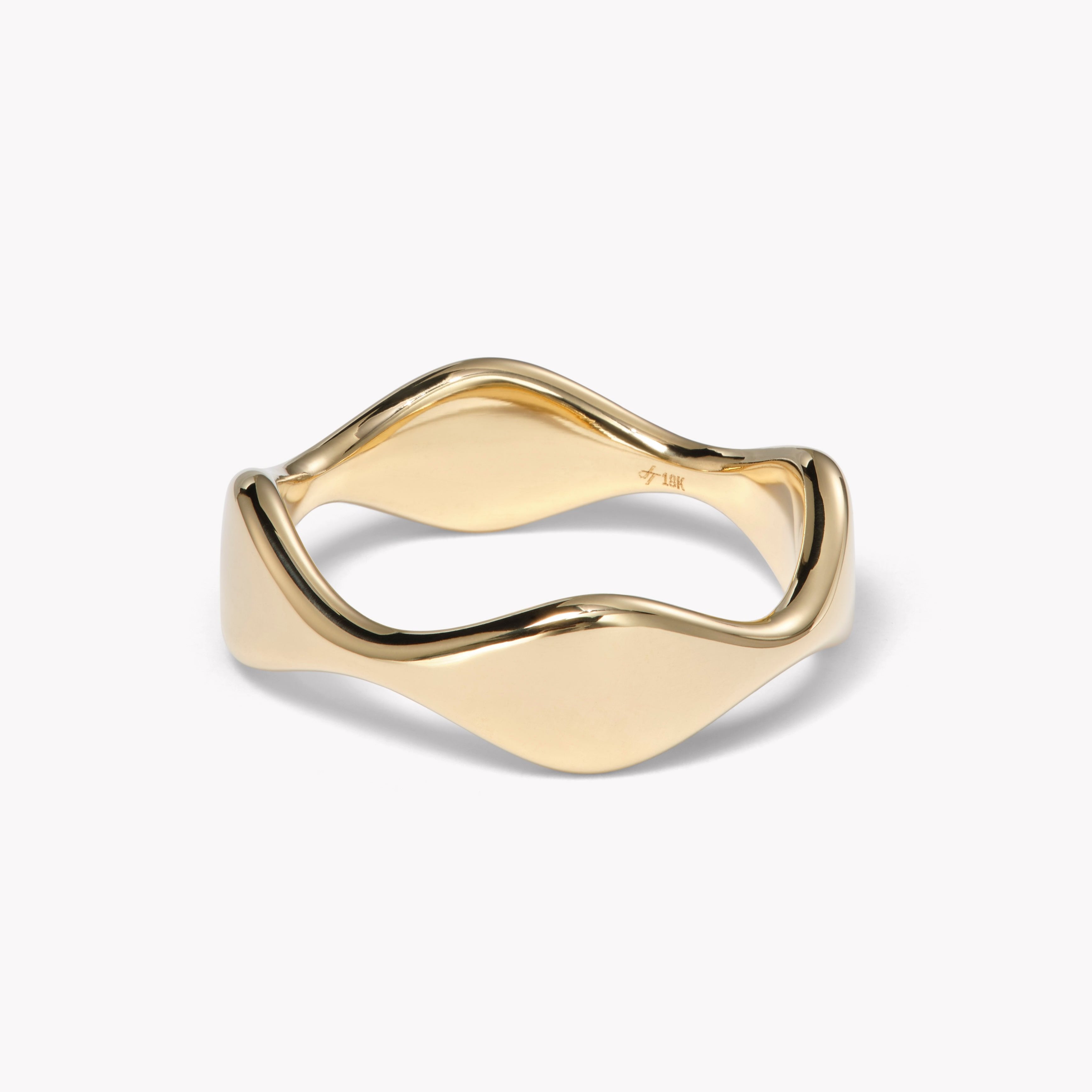 Double Curve Stacking Ring