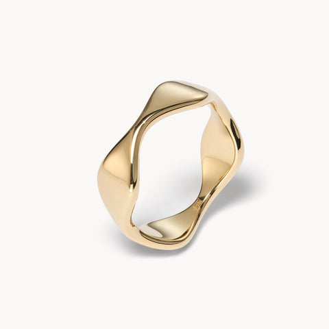 Double Curve Stacking Ring