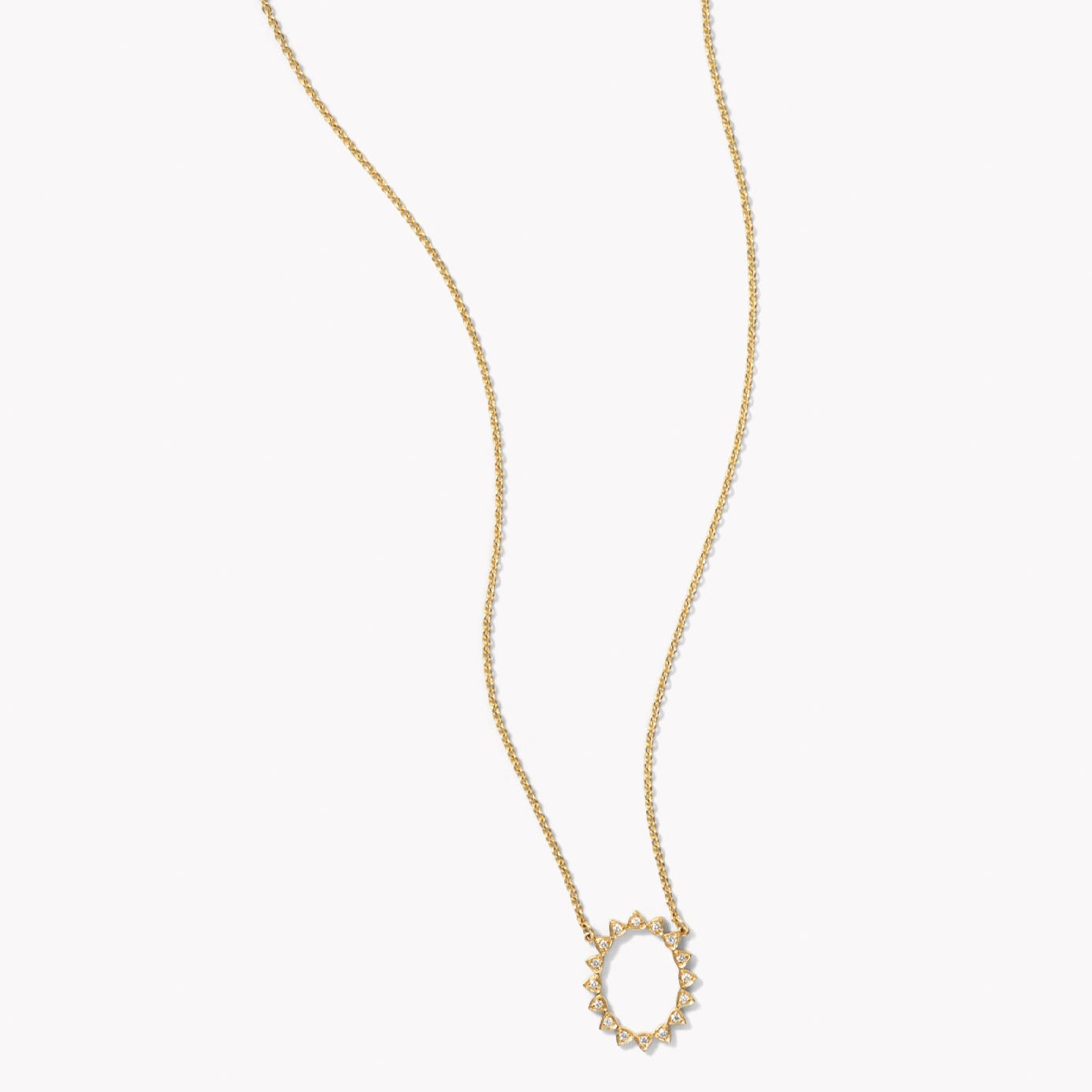 Emory Diamond Starburst Necklace