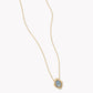 Lunara Grey Moonstone Pendant