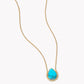 Petite Victoria Turquoise Pendant