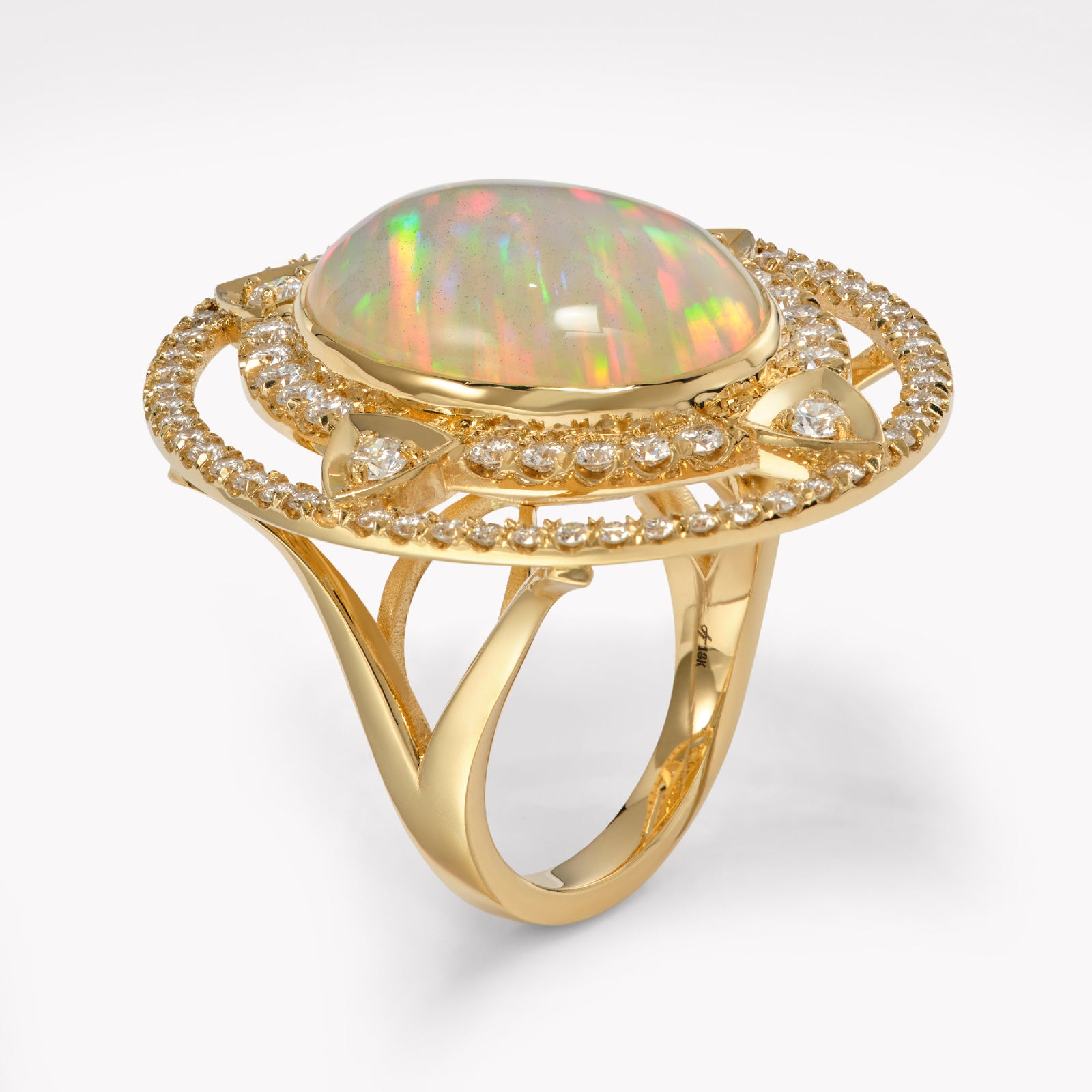 Solara Opal Cocktail Ring