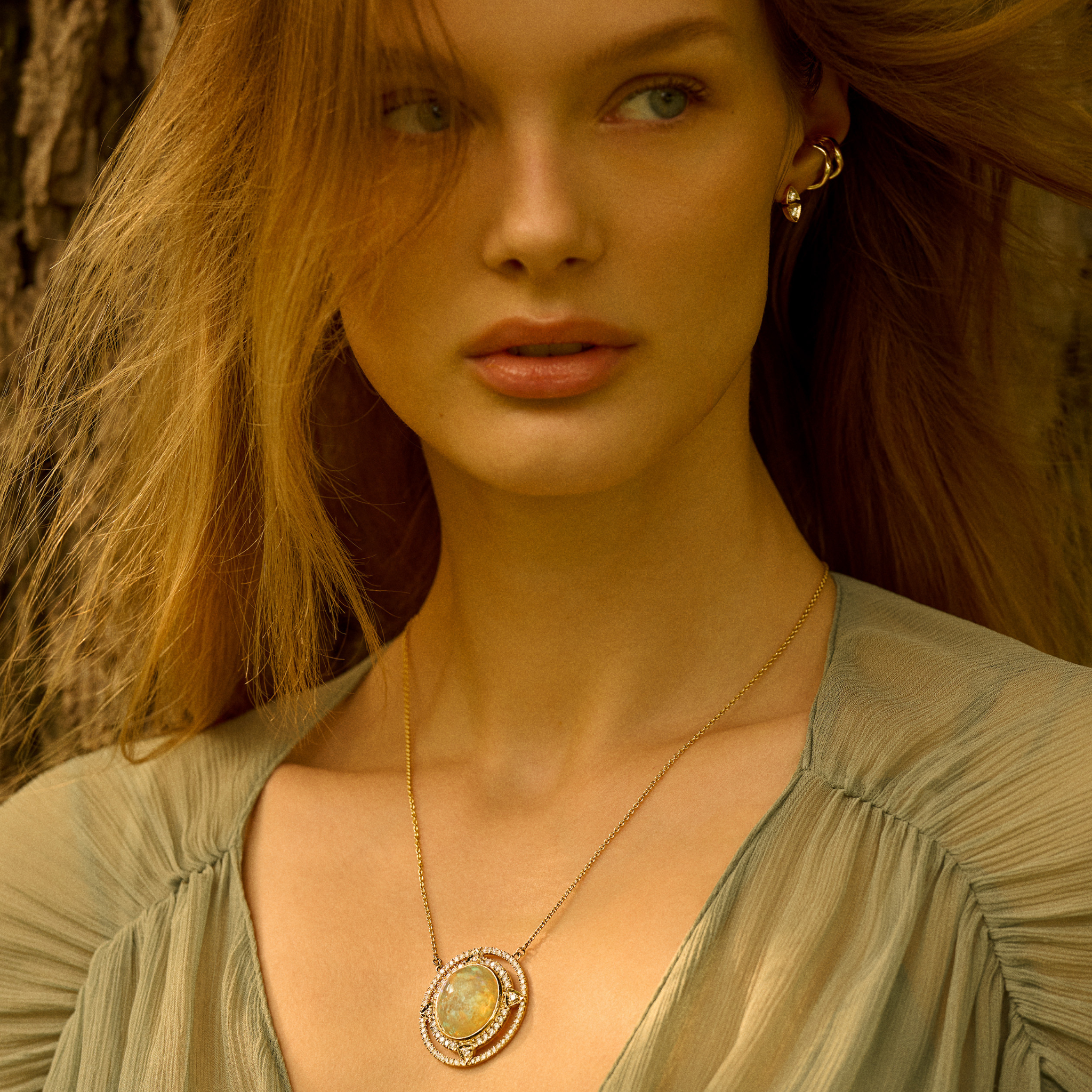 Solara Opal Pendant