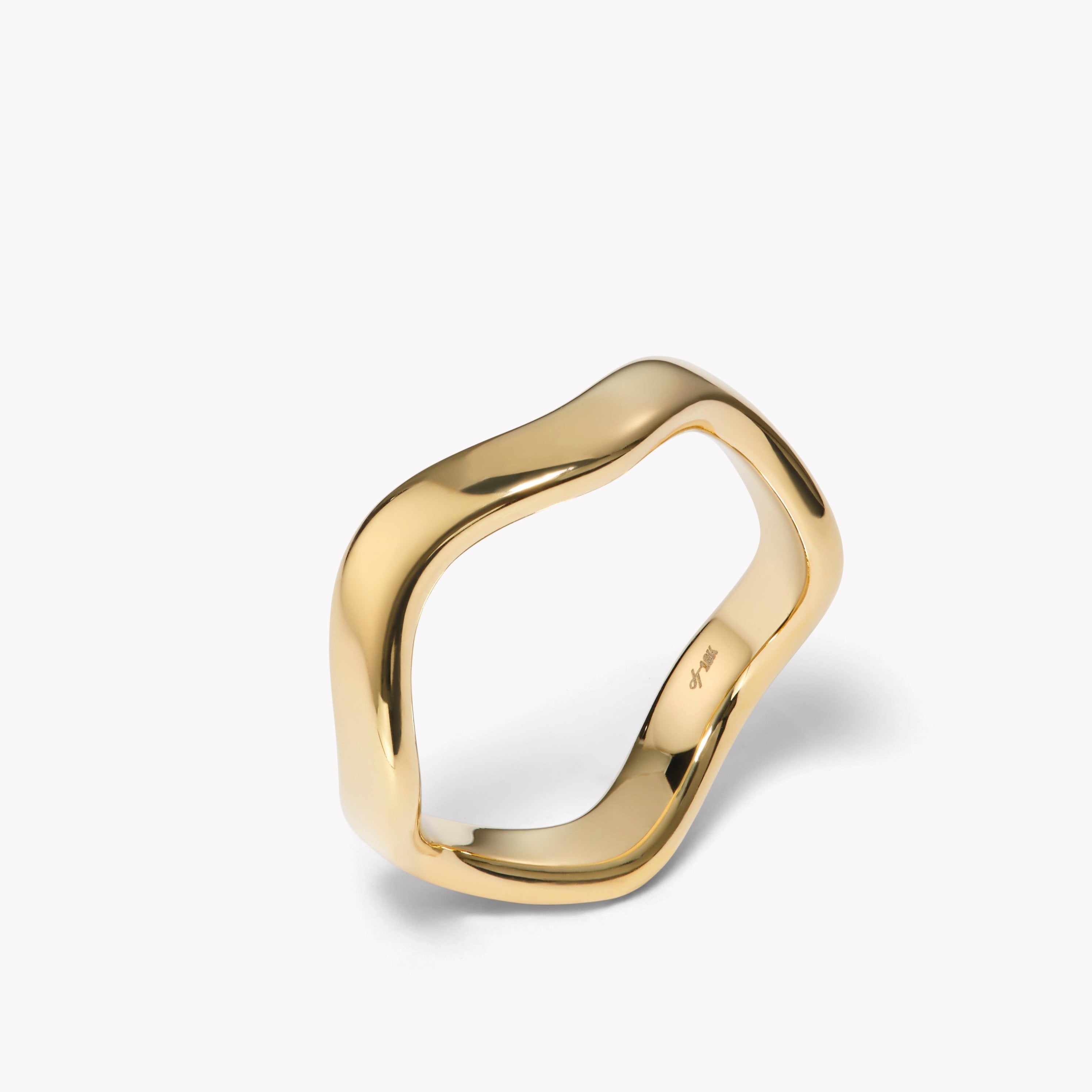 Thick Curve Stacking Ring