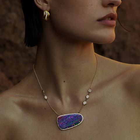 Toyah Boulder Opal Pendant