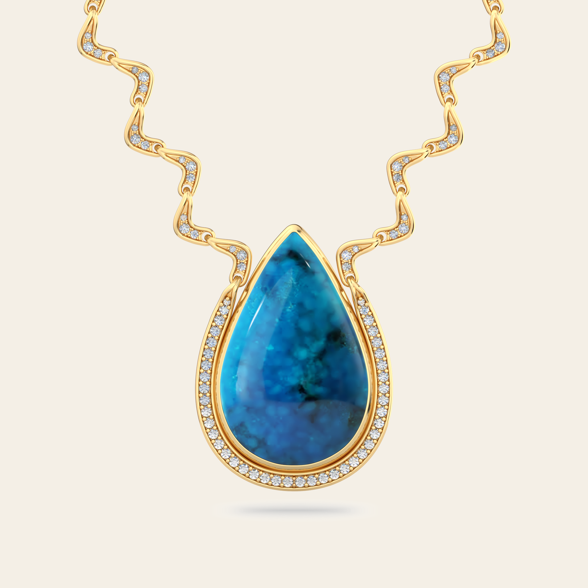 Victoria Turquoise Pendant