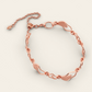 The Curve Linked Bracelet in 18k Rose Gold