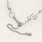 The Curve Linked Bracelet in 18k White Gold