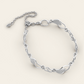The Curve Linked Bracelet in 18k White Gold