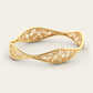 Cascade Stacking Bangle in 18k Yellow Gold