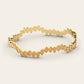 Double Cadence Stacking Bangle in 18k Yellow Gold