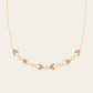 The Curve Linked Necklace in 18k Yellow Gold