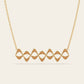Flowing Cadence Necklace in 18k Yellow Gold