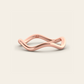 The Curve Ring in High Polished 18k Rose Gold