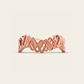 Triple Cadence Ring in 18k Rose Gold