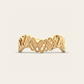 Triple Cadence Ring in 18k Yellow Gold