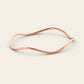 The Curve Bangle in 18k Rose Gold