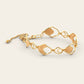 The Curve Linked Bracelet in 18k Yellow Gold